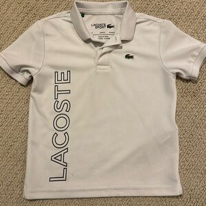 Lacoste Sport White Performance Polo